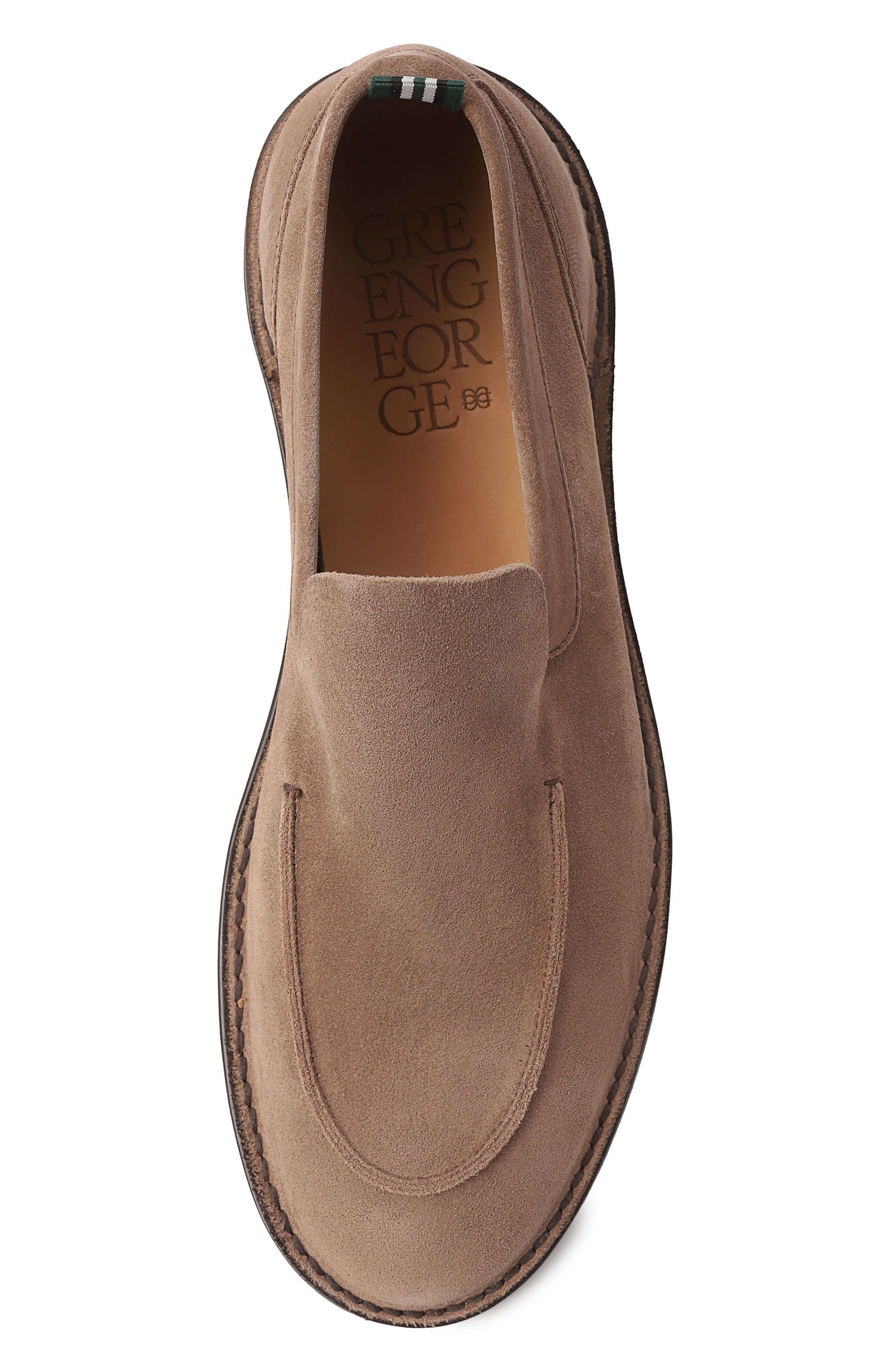 Замшевые лоферы GREEN GEORGE, арт. 1014/LIGHT, фото 6