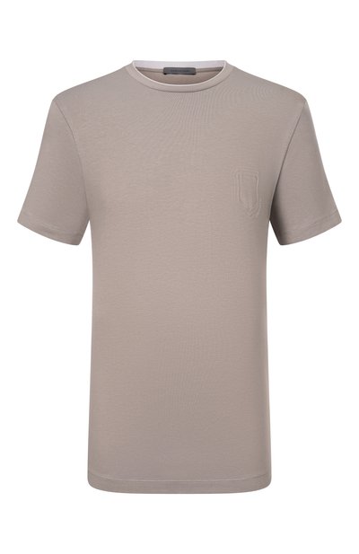 Мужская хлопковая футболка CORNELIANI, арт. 27G589/2725041