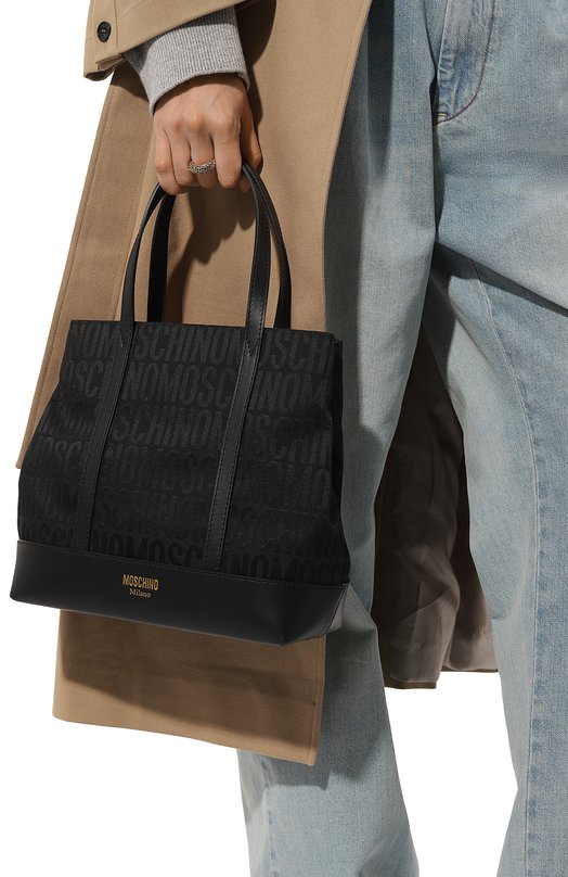 Сумка-тоут Moschino Чёрный, фото 2