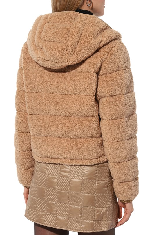 Утепленная куртка Audrieu Moncler 1A000-49-5977H Бежевый  1A000-49-5977H Фото 4