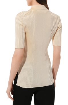 Поло из вискозы JIL SANDER, арт. J02GL0105/J18287, фото 4