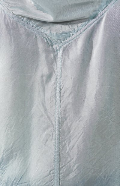Топ из вискозы RICK OWENS светло-голубого цвета по цене 33200 руб., арт. RP19S6122/K, фото 5 Топ из вискозы RICK OWENS, арт. RP19S6122/K, фото 5