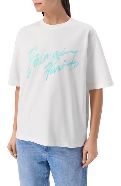 Хлопковая футболка BALMAIN, арт. GF1EG110/BD41, фото 3