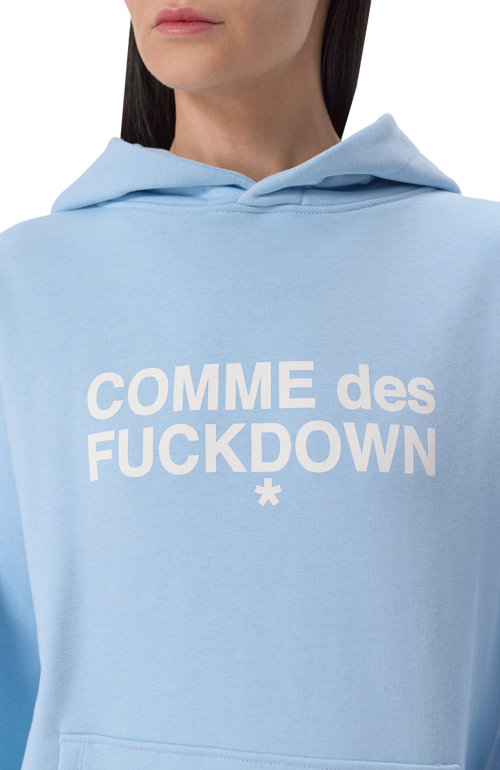 Хлопковое худи COMME DES FUCKDOWN, арт. CFABW01205, фото 5