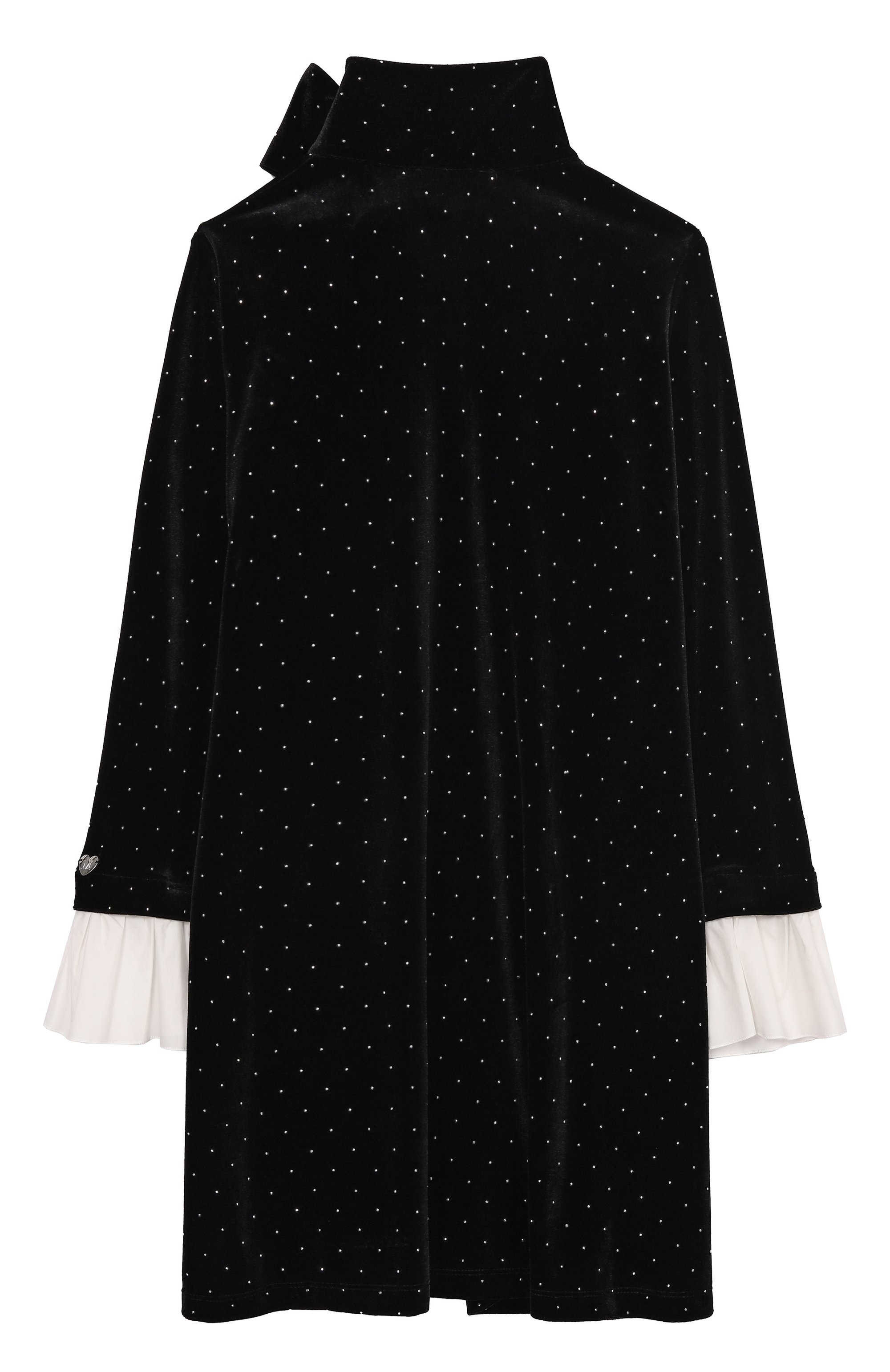 Бархатное платье MONNALISA, арт. 71F904, фото 2