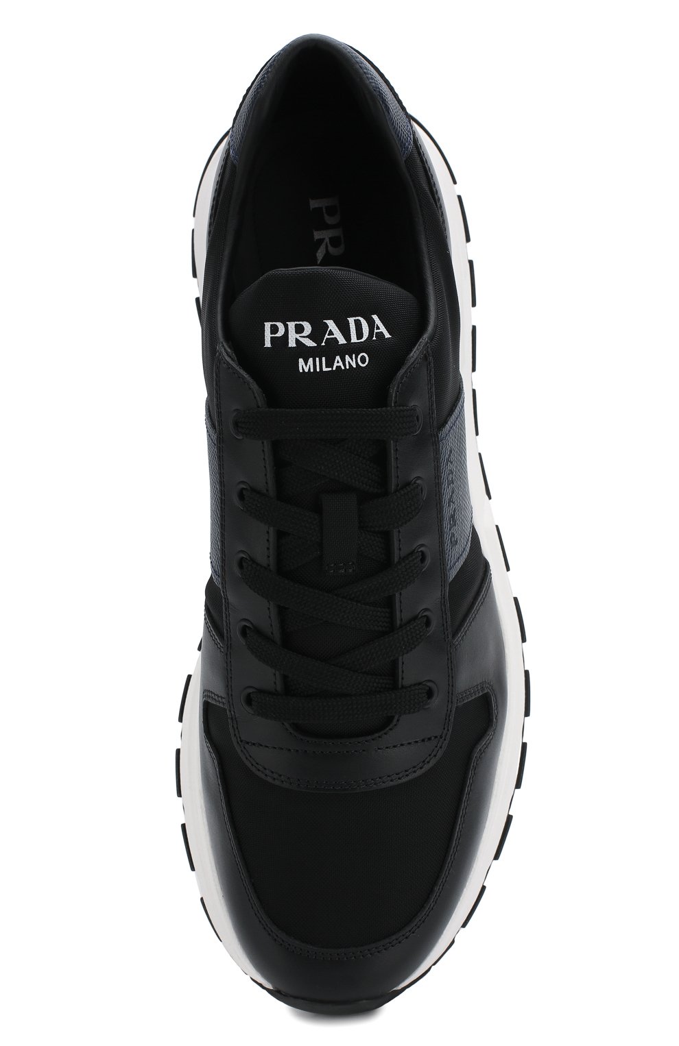 Комбинированные кроссовки PRADA, арт. 4E3463-3L1K-F0G52-G000, фото 5