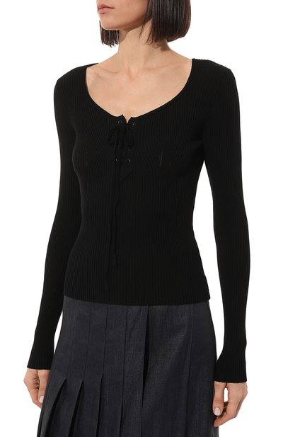 Пуловер из вискозы MSGM, арт. 3441MDM140 237283, фото 3