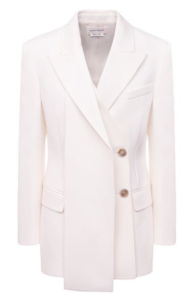 Женский шерстяной жакет ALEXANDER MCQUEEN, арт. 650407/QJAAC