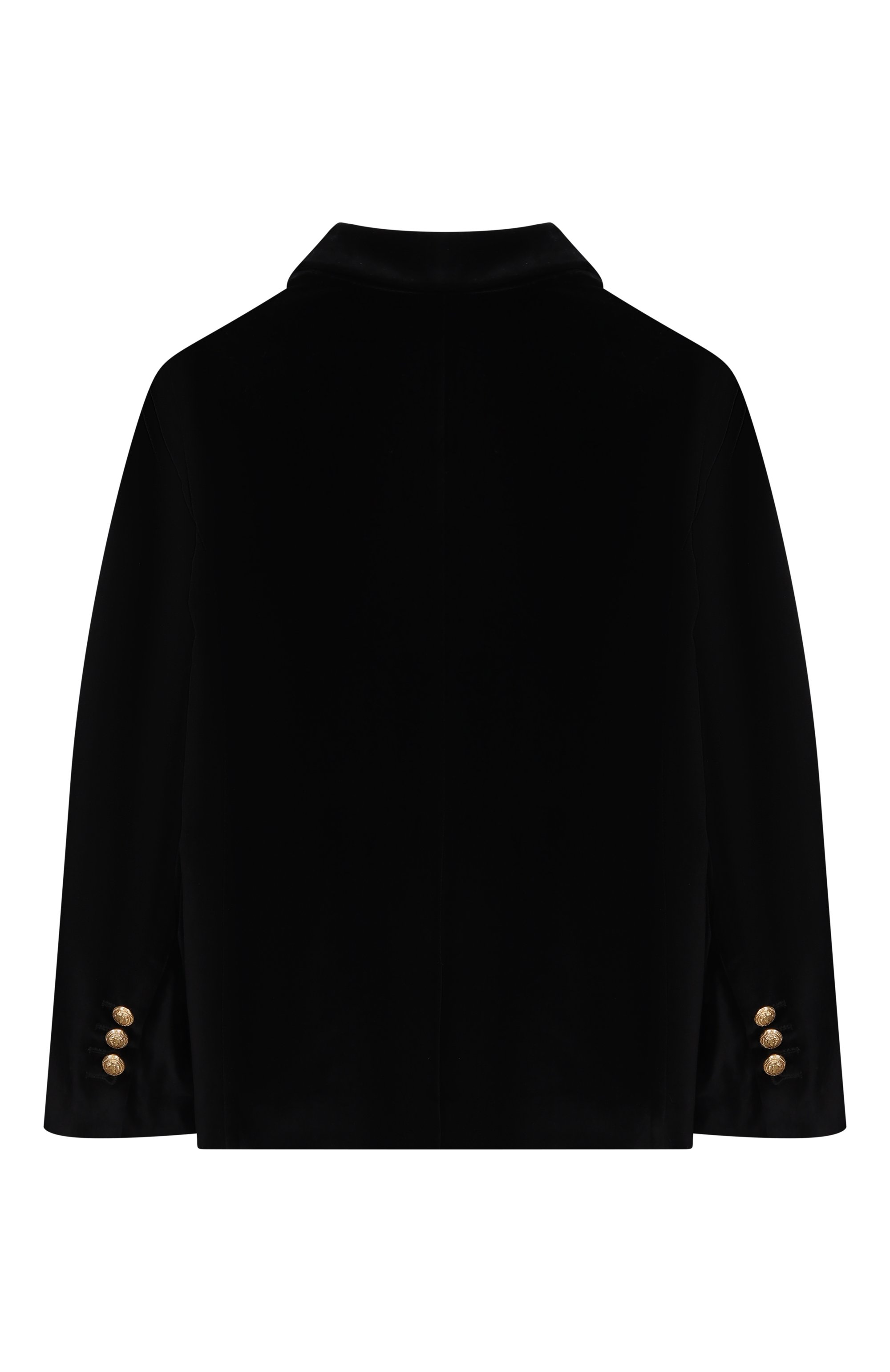 Пиджак BALMAIN черного цвета по цене 96250 руб., арт. BX2Q04, фото 2 Пиджак BALMAIN, арт. BX2Q04, фото 2