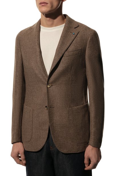 Пиджак из шерсти и кашемира GIAMPAOLO, арт. GC GALLIP0LI-C37053, фото 3