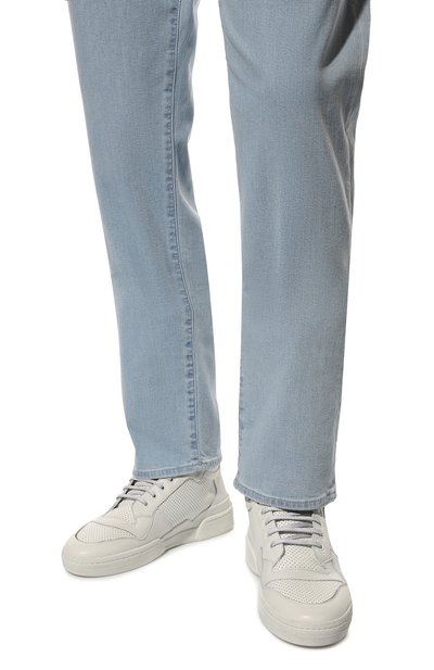 Кожаные кеды sl24 SAINT LAURENT, арт. 610618/04LB0, фото 3