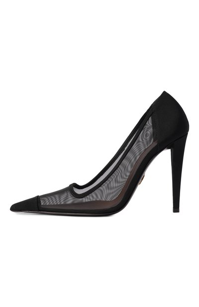Текстильные туфли guepiere 105 GIUSEPPE ZANOTTI DESIGN черного цвета по цене 105000 руб., арт. I660006, фото 4 Текстильные туфли guepiere 105 GIUSEPPE ZANOTTI DESIGN, арт. I660006, фото 4