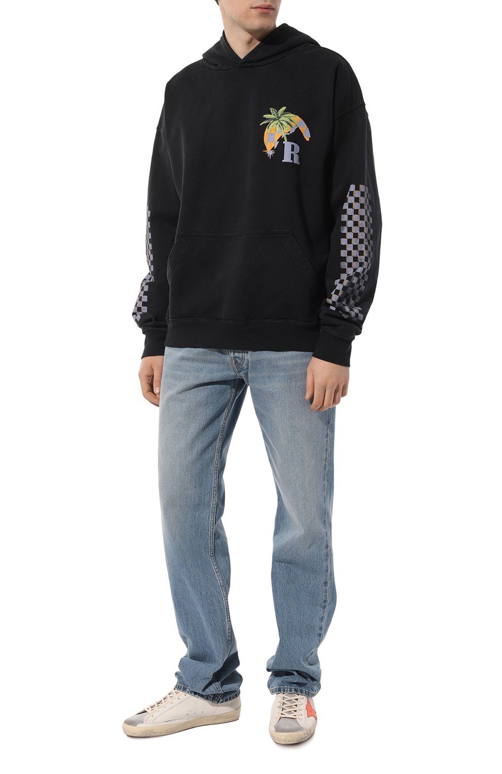 Кожаные кеды superstar GOLDEN GOOSE DELUXE BRAND, арт. GMF00101.F004804, фото 2