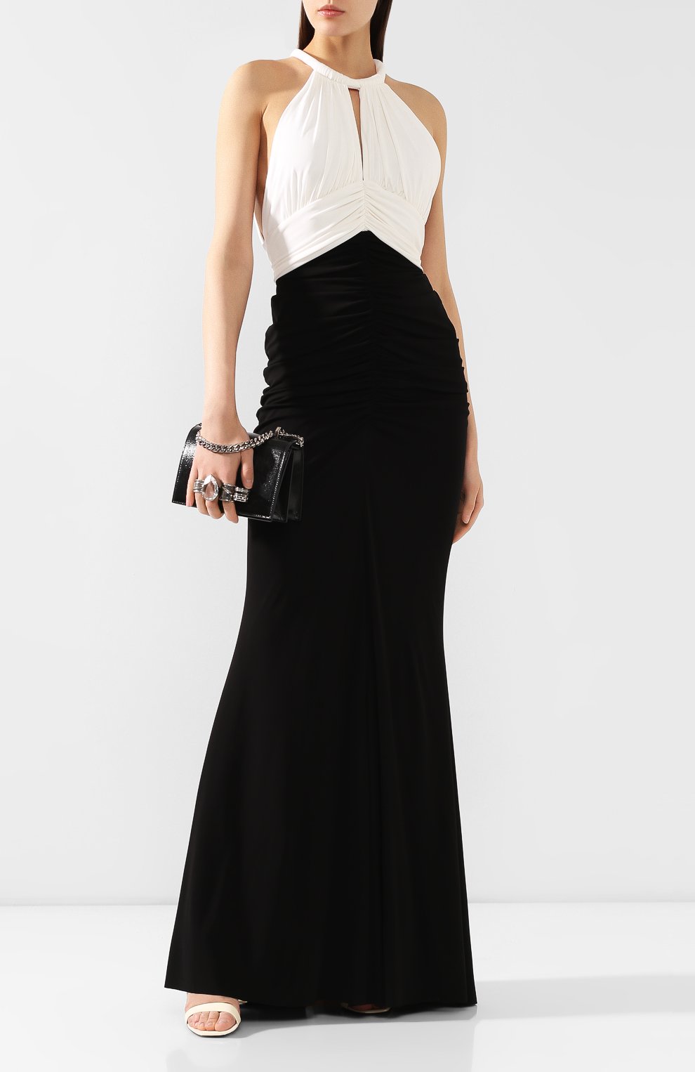 Платье-макси ALEXANDER MCQUEEN, арт. 588113/QLAAH, фото 2