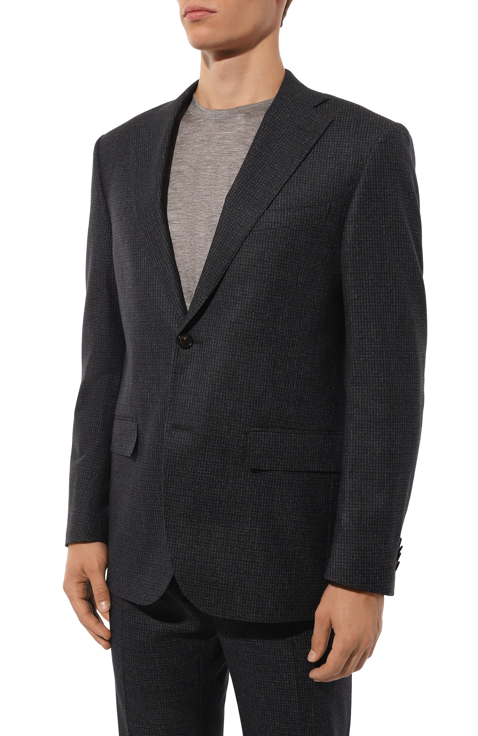 Костюм из шерсти и хлопка CORNELIANI, арт. 946008-9417546_SET, фото 4