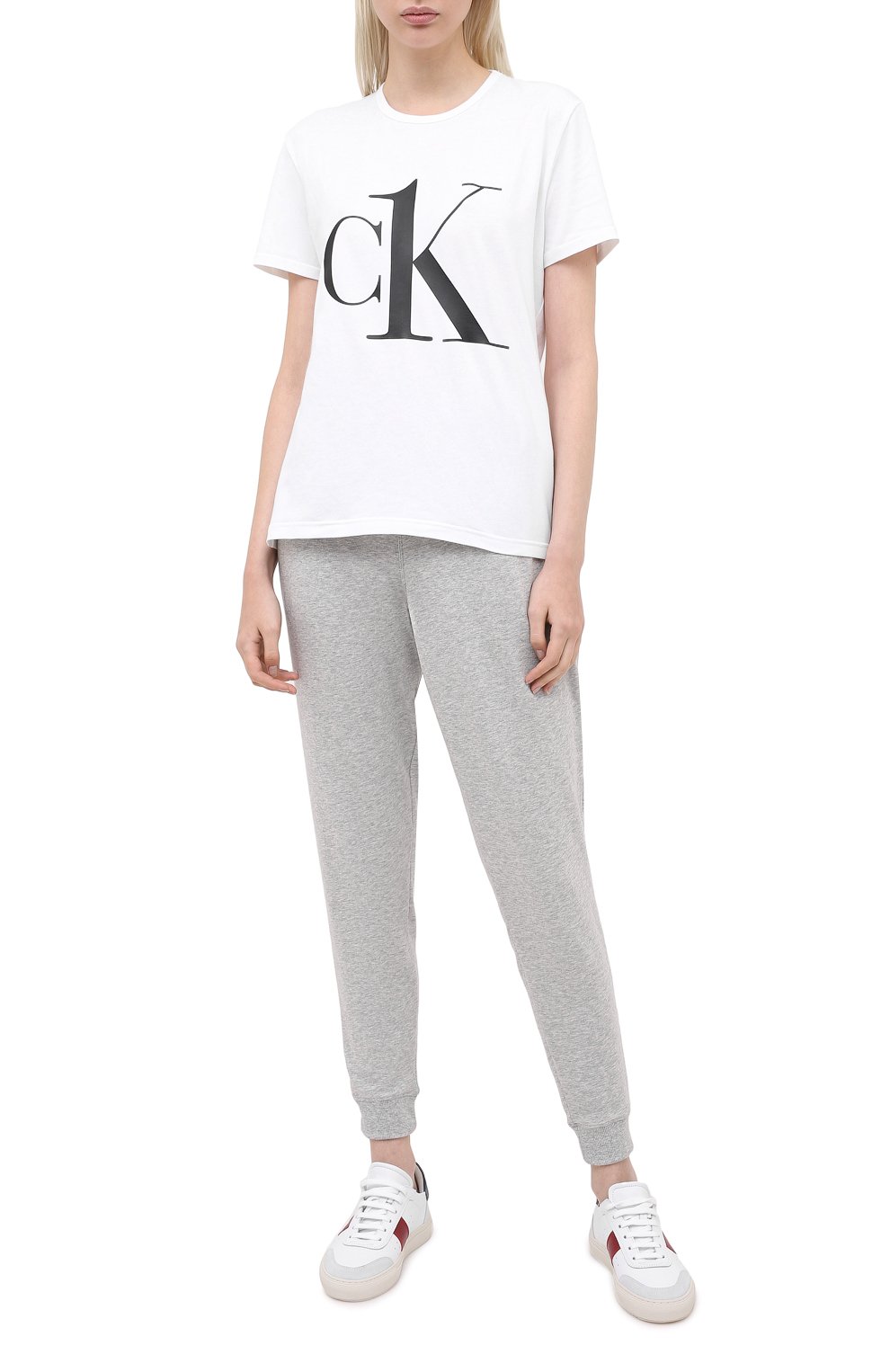 Хлопковая футболка CALVIN KLEIN, арт. QS6436E, фото 2