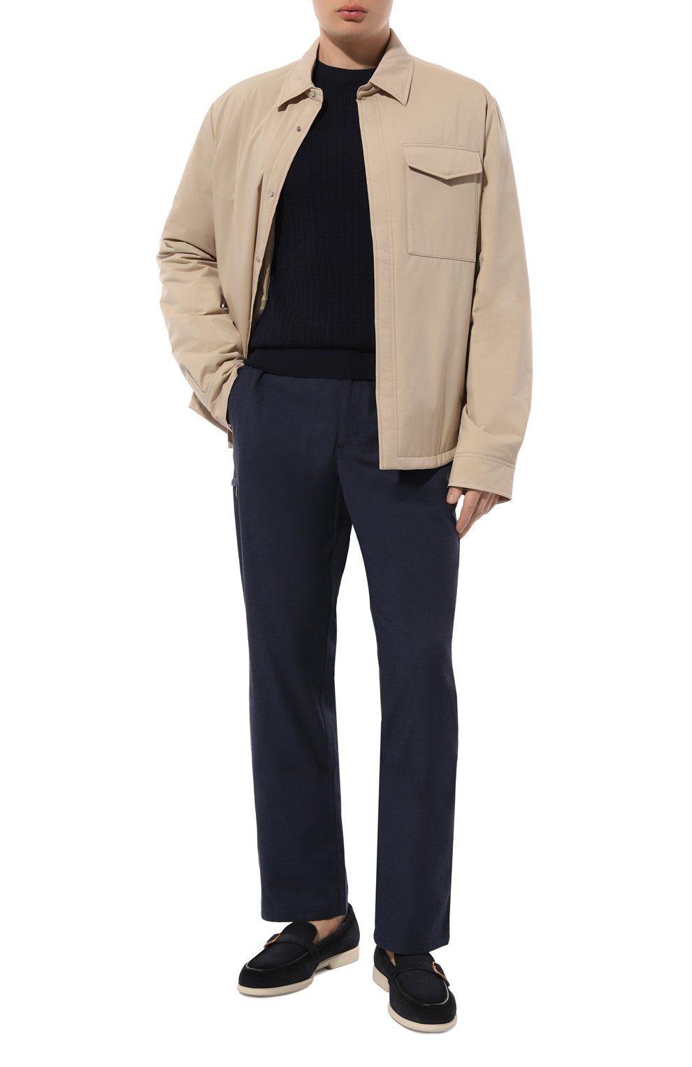 Брюки из хлопка и шелка ZILLI, арт. CP801BM0107VZL000, фото 2