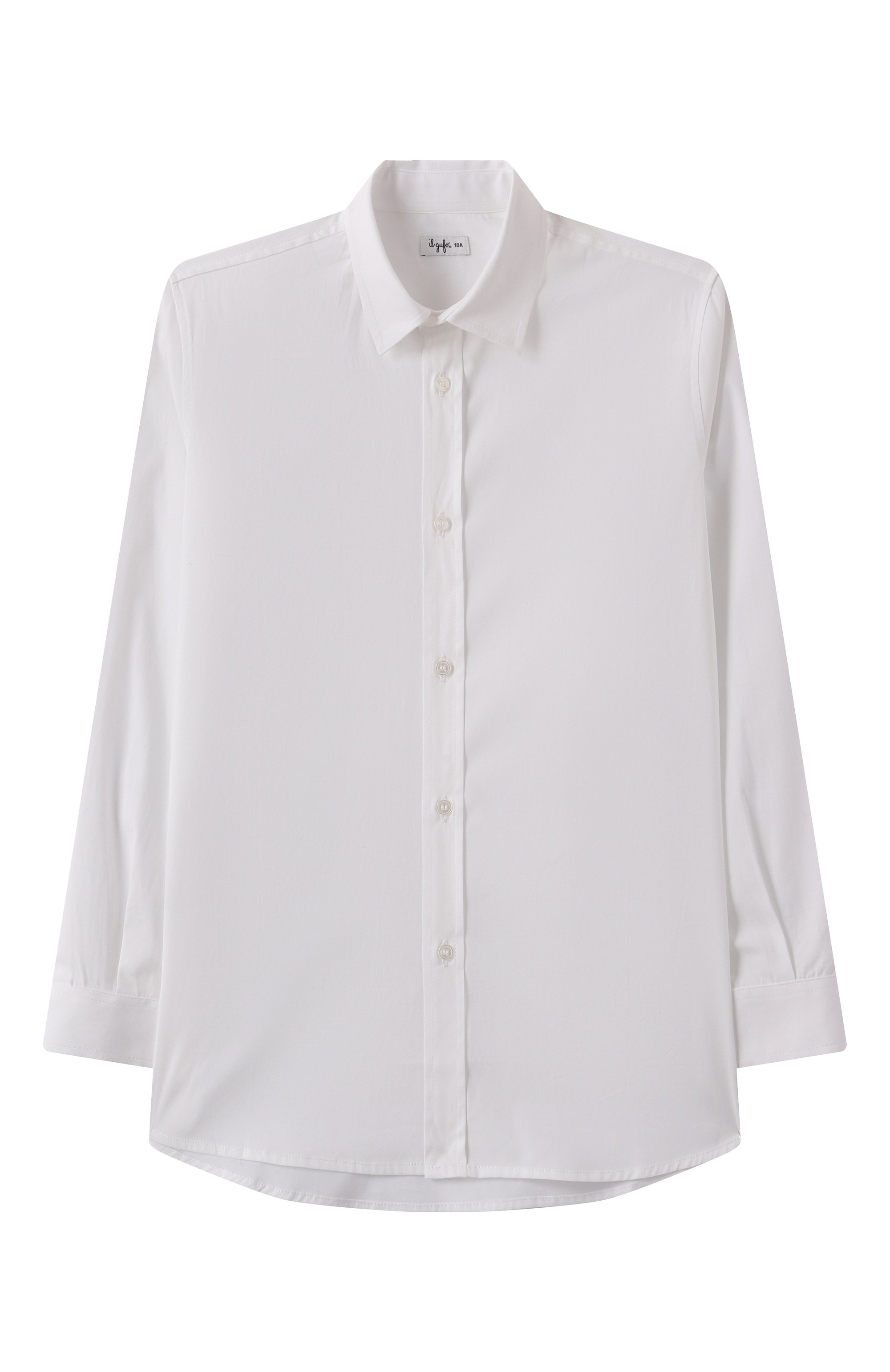 Хлопковая рубашка IL GUFO, арт. P25CL176C0066/10A-14A, фото 1