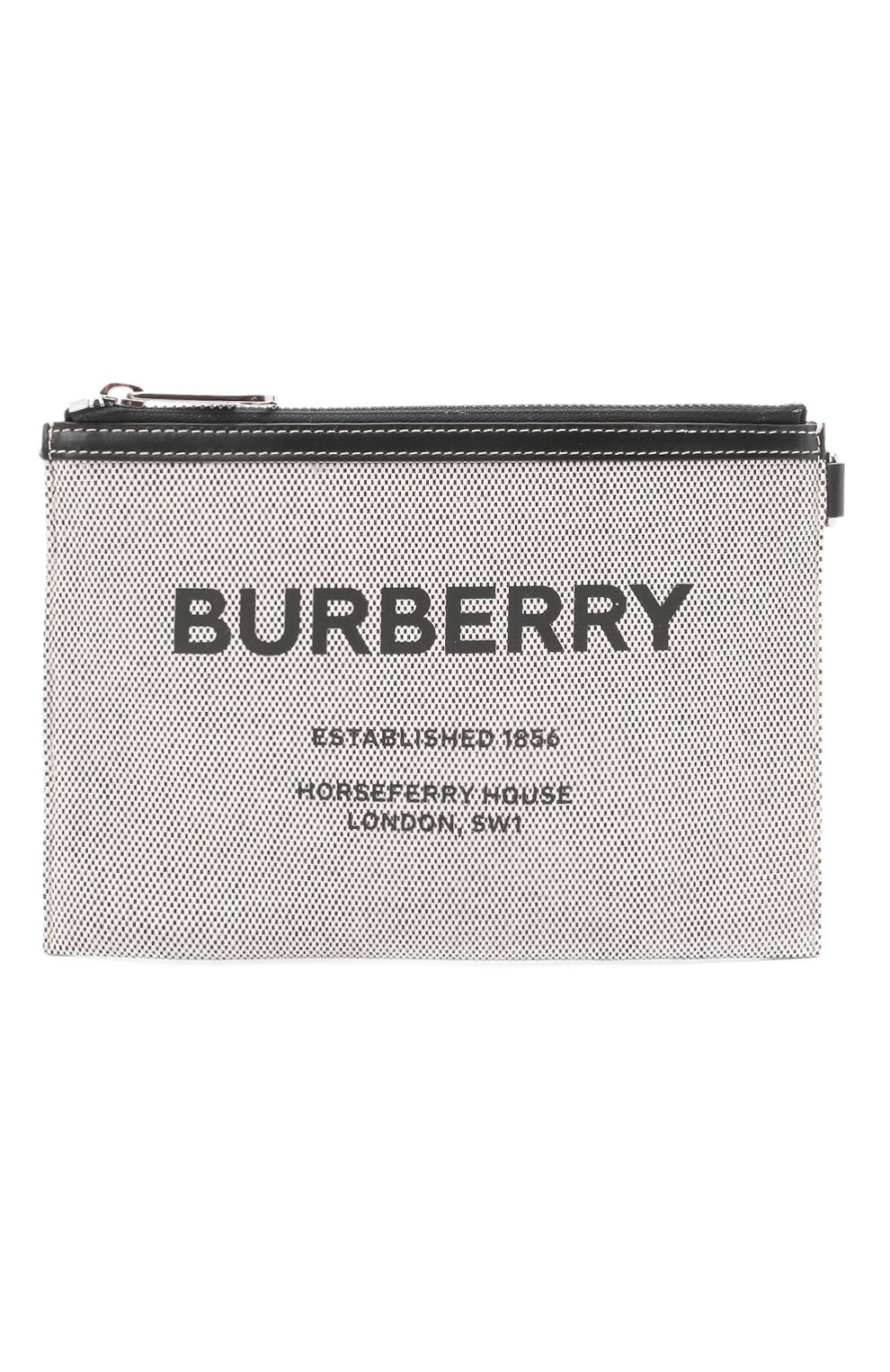 Текстильная сумка horseferry BURBERRY серого цвета по цене 66950 руб., арт. 8038255, фото 1 Текстильная сумка horseferry BURBERRY, арт. 8038255, фото 1