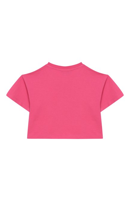 Хлопковая футболка MOSCHINO, арт. HDM060/LBA00/4-8