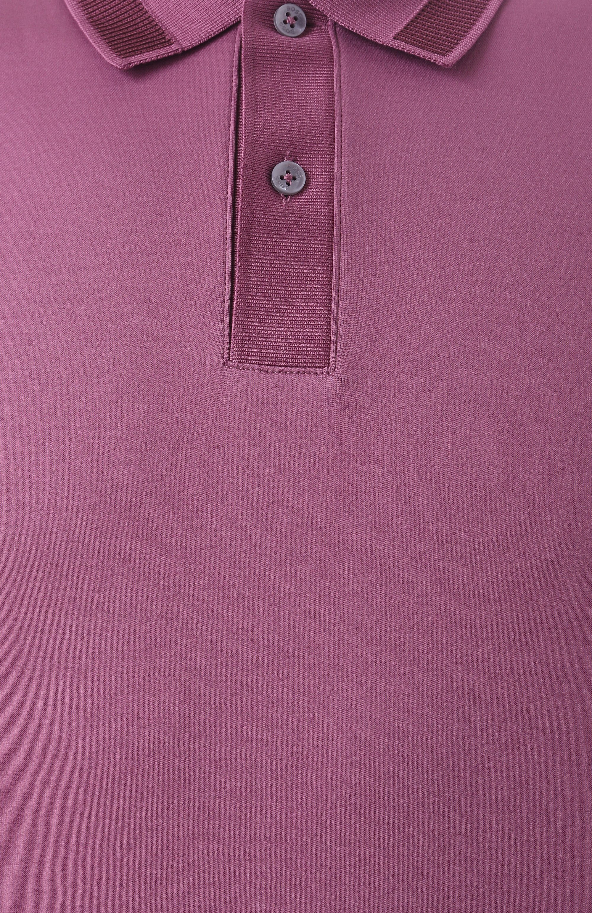 Хлопковое поло BOSS, арт. 50531791, фото 6