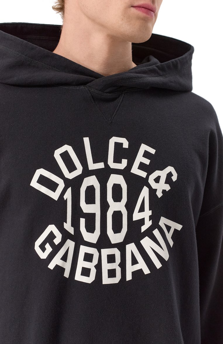 Хлопковое худи DOLCE & GABBANA, арт. G9BFXT/G7N0Q, фото 1