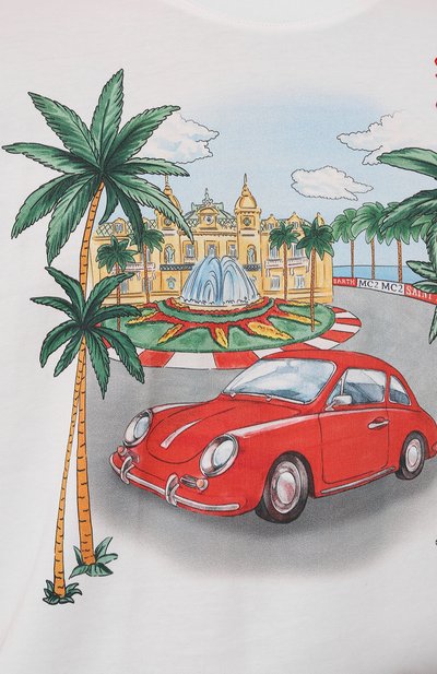 Хлопковая футболка MC2 SAINT BARTH, арт. STBM TSHIRT MAN/TSHM001/02203B, фото 5