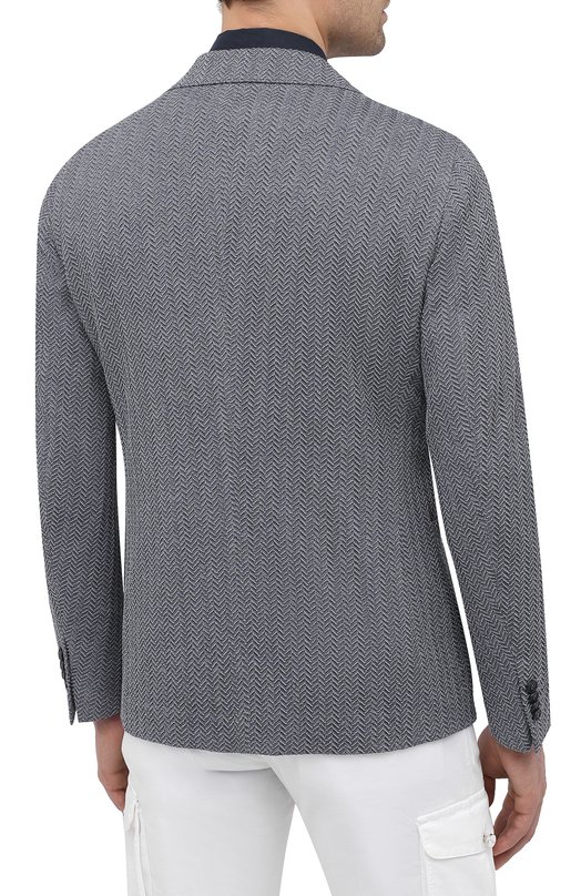 Пиджак Giorgio Armani 8WGGG02B/T02GP Серый  8WGGG02B/T02GP Фото 4