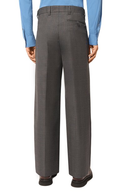 Шерстяные брюки PRADA, арт. UP0178-10EA-F0480-221, фото 4