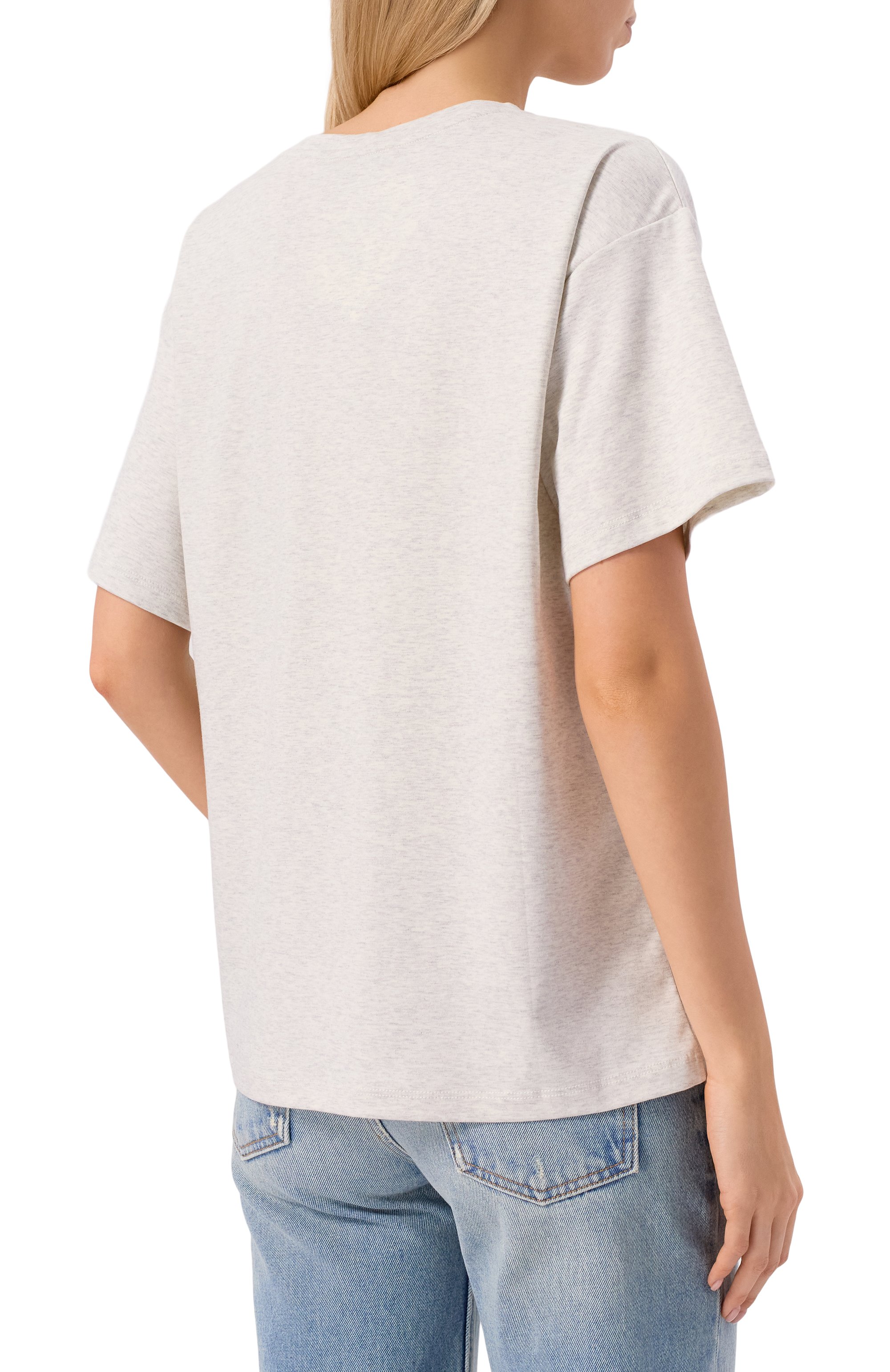 Хлопковая футболка LESYANEBO, арт. LN04H-008_CHI, фото 4