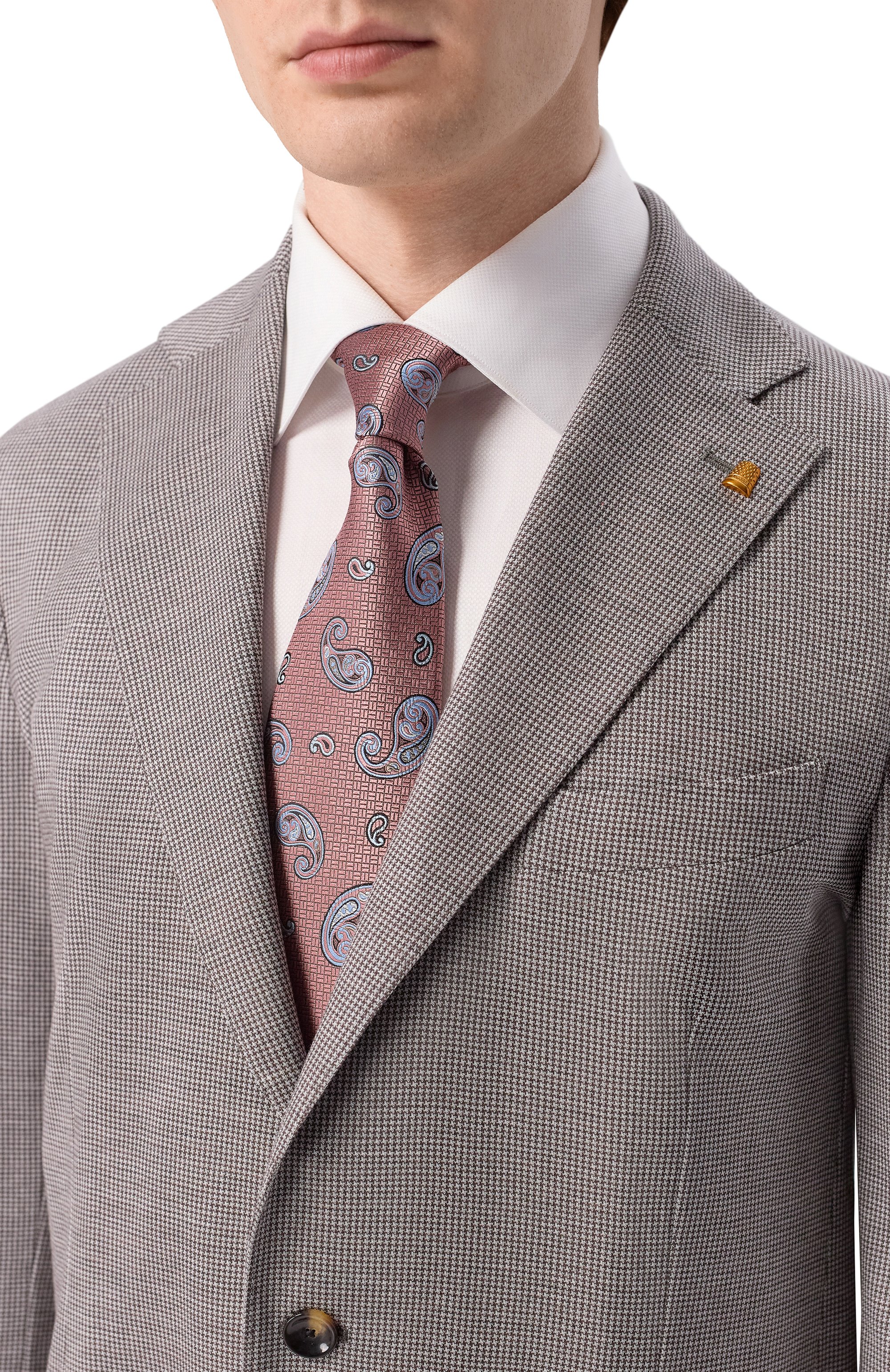 Шелковый галстук BRIONI, арт. 061D00/PD480, фото 2