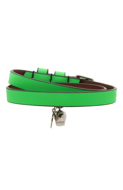 Кожаный браслет ALEXANDER MCQUEEN, арт. 554466/1AAD1, фото 3