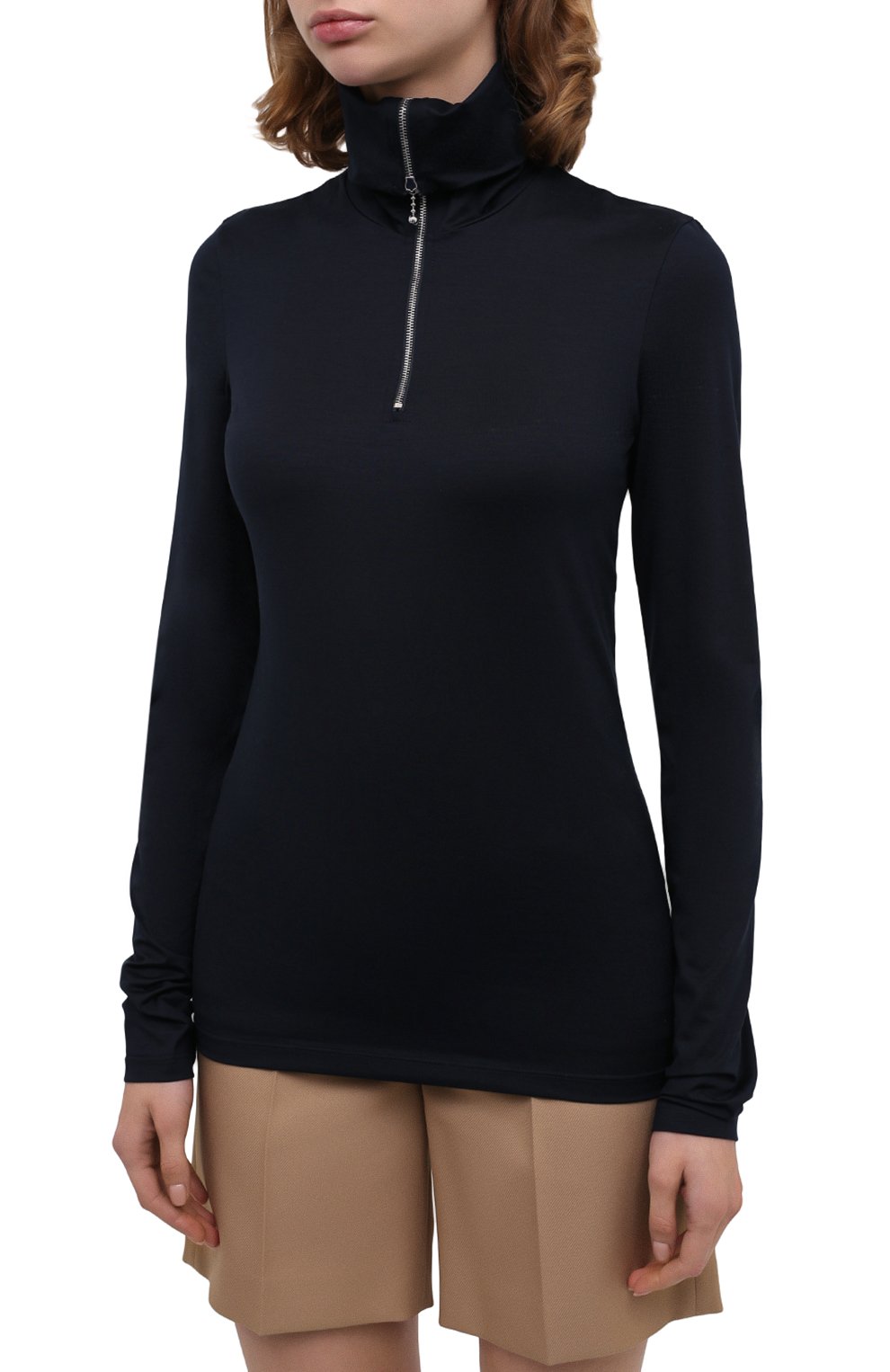 Хлопковая водолазка JIL SANDER, арт. JPPR705503-WR257108, фото 3