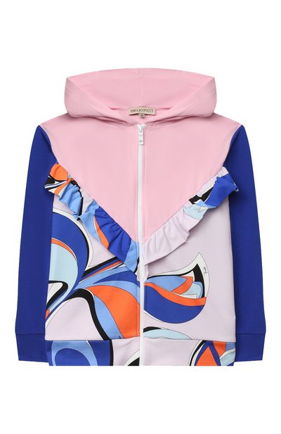 Хлопковая толстовка EMILIO PUCCI, арт. 9N4070/NE020/10-14, фото 1