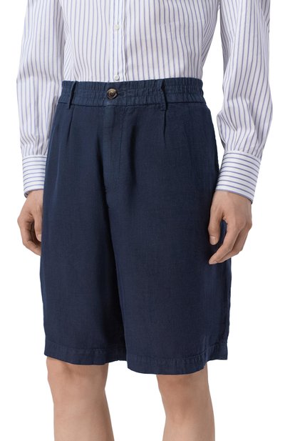Льняные шорты BRUNELLO CUCINELLI, арт. M243DU006W, фото 3