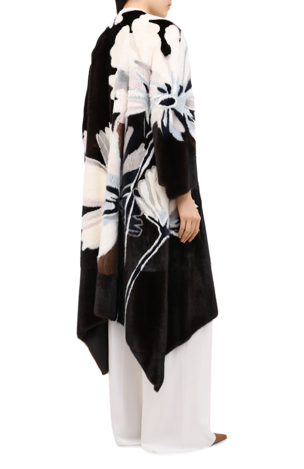 Меховое пальто VALENTINO, арт. QF0FA6661CF, фото 4