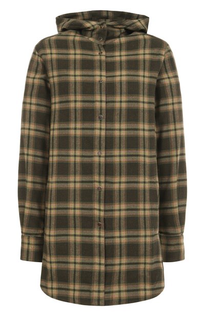 Женская хлопковая рубашка KITON, арт. D54435H0906602