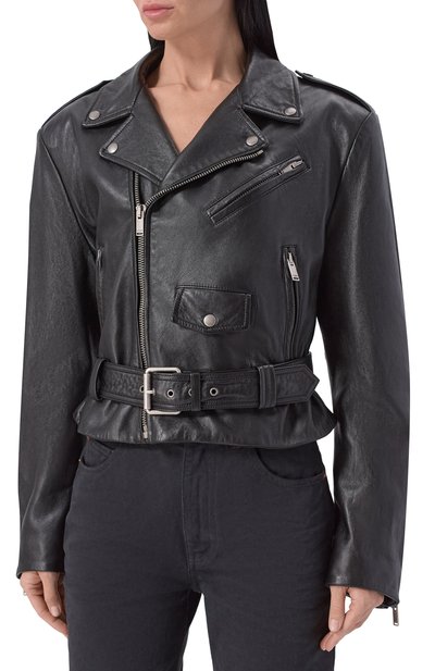 Кожаная куртка SAINT LAURENT, арт. 865220/YCQT2, фото 3