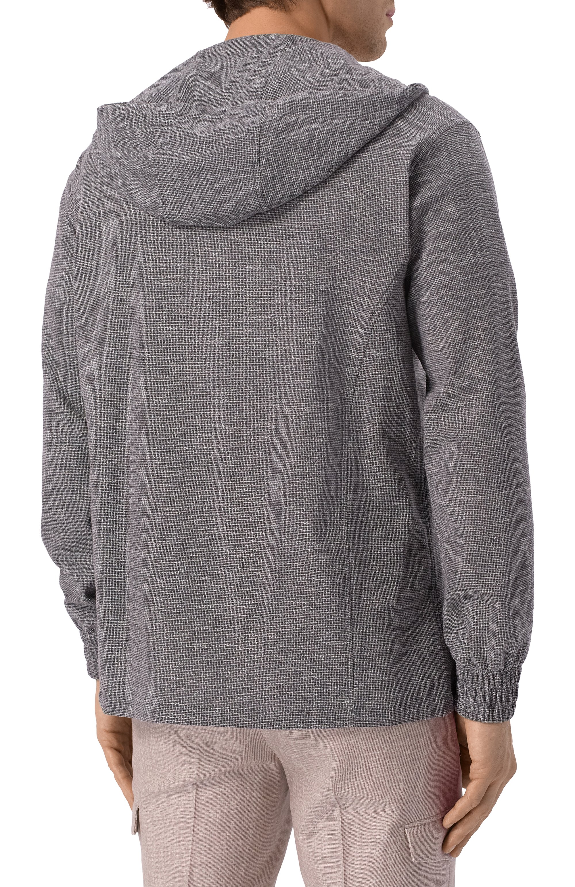 Толстовка из шерсти и шелка KITON, арт. UMC010K0615E05, фото 4