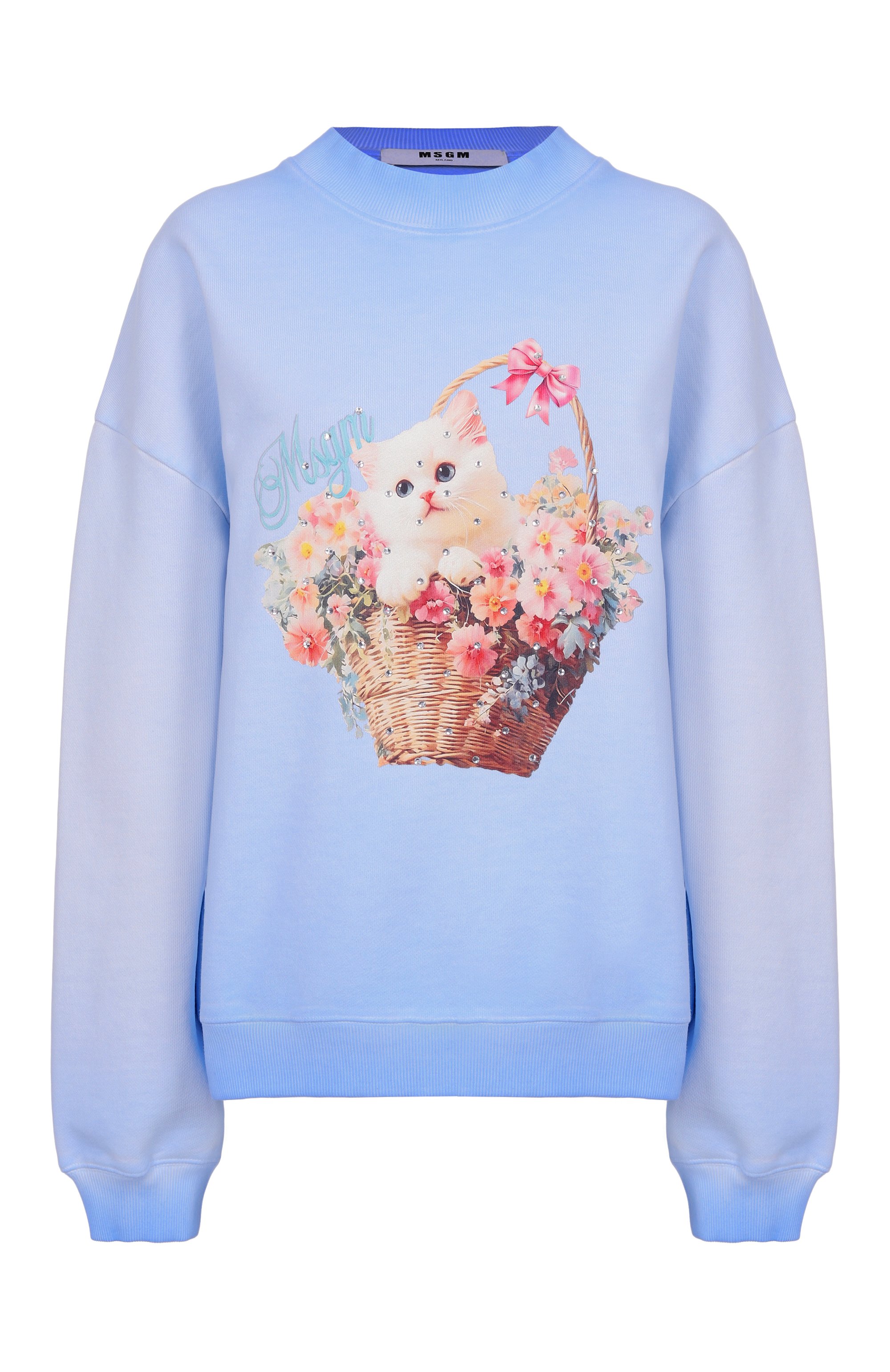 Хлопковый свитшот MSGM, арт. 4041MDM139SE/267287, фото 1