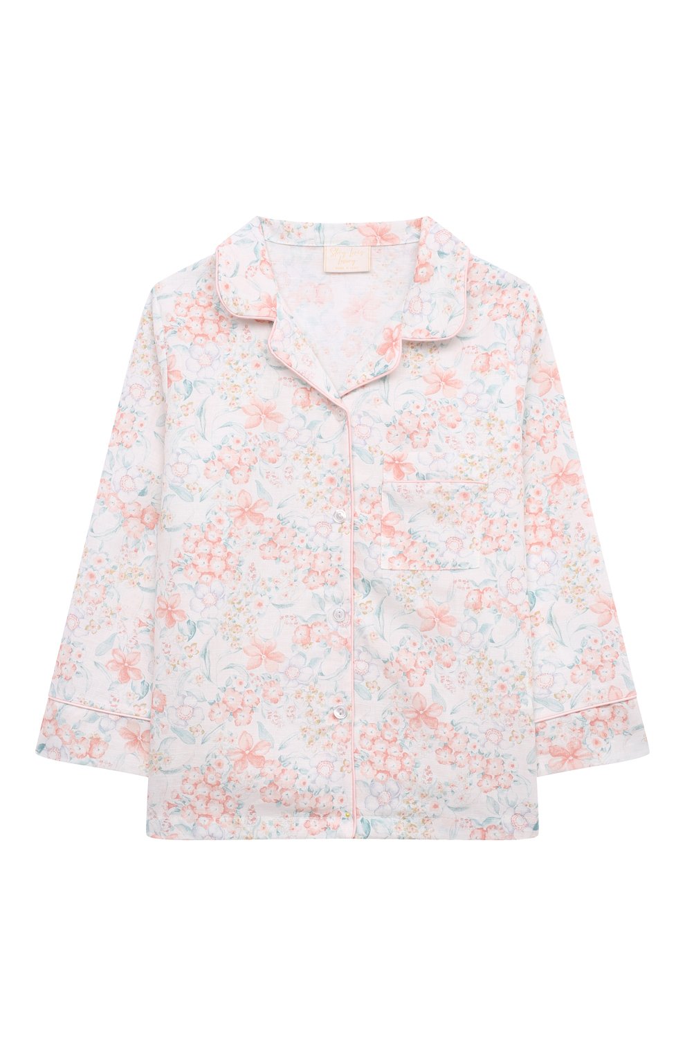 Пижама изо льна и хлопка STORY LORIS разноцветного цвета по цене 17300 руб., арт. 36161/8A-16A, фото 2 Пижама изо льна и хлопка STORY LORIS, арт. 36161/8A-16A, фото 2