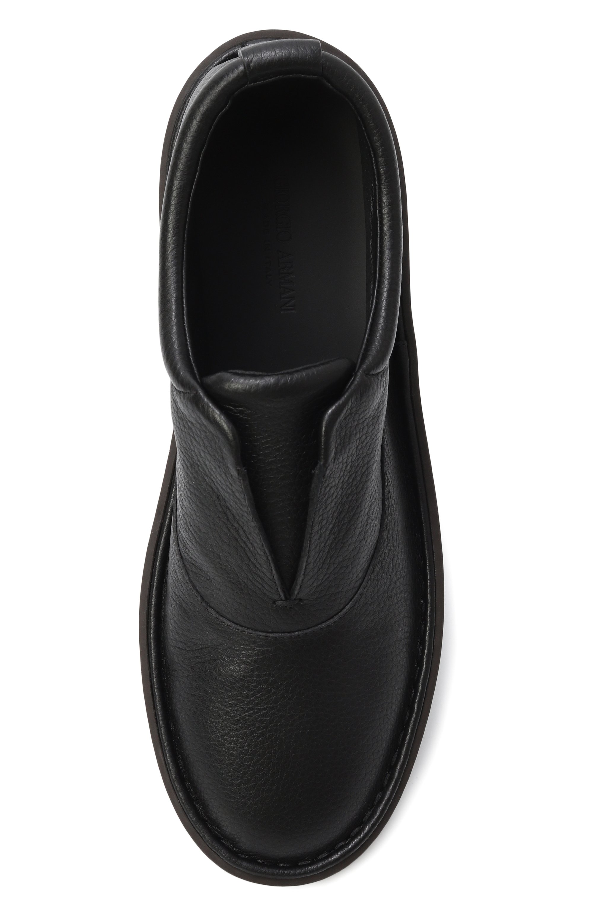 Кожаные кеды GIORGIO ARMANI, арт. GM002038/AF19222, фото 6