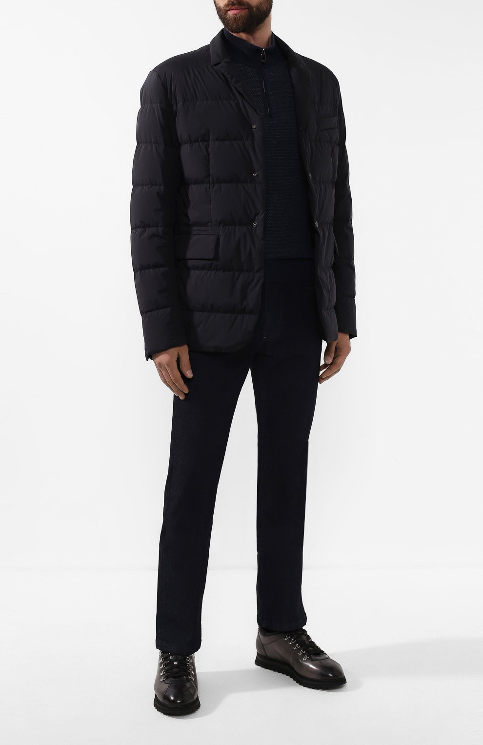 Кожаные кеды DOUCAL'S, арт. DU2156WINNPM0212N05, фото 2