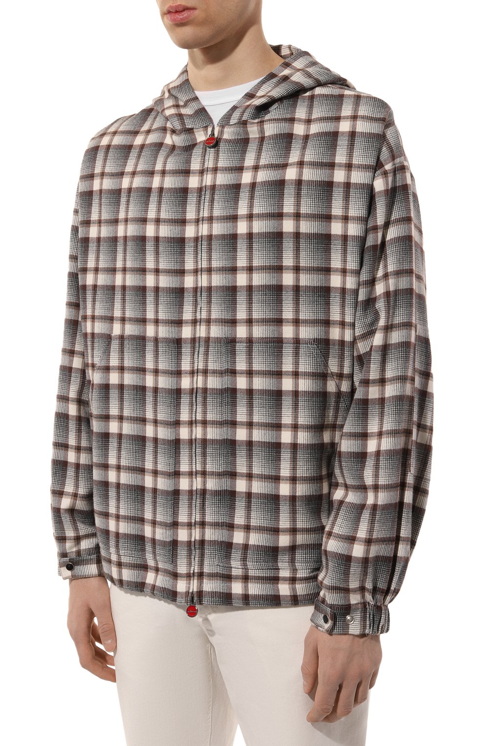 Хлопковая куртка-рубашка KITON, арт. UMC015H0907007, фото 3