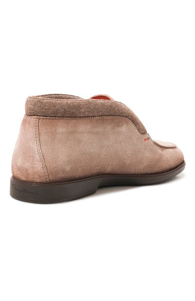 Замшевые ботинки malibu SANTONI, арт. MGAG18974DKTGGEX, фото 5