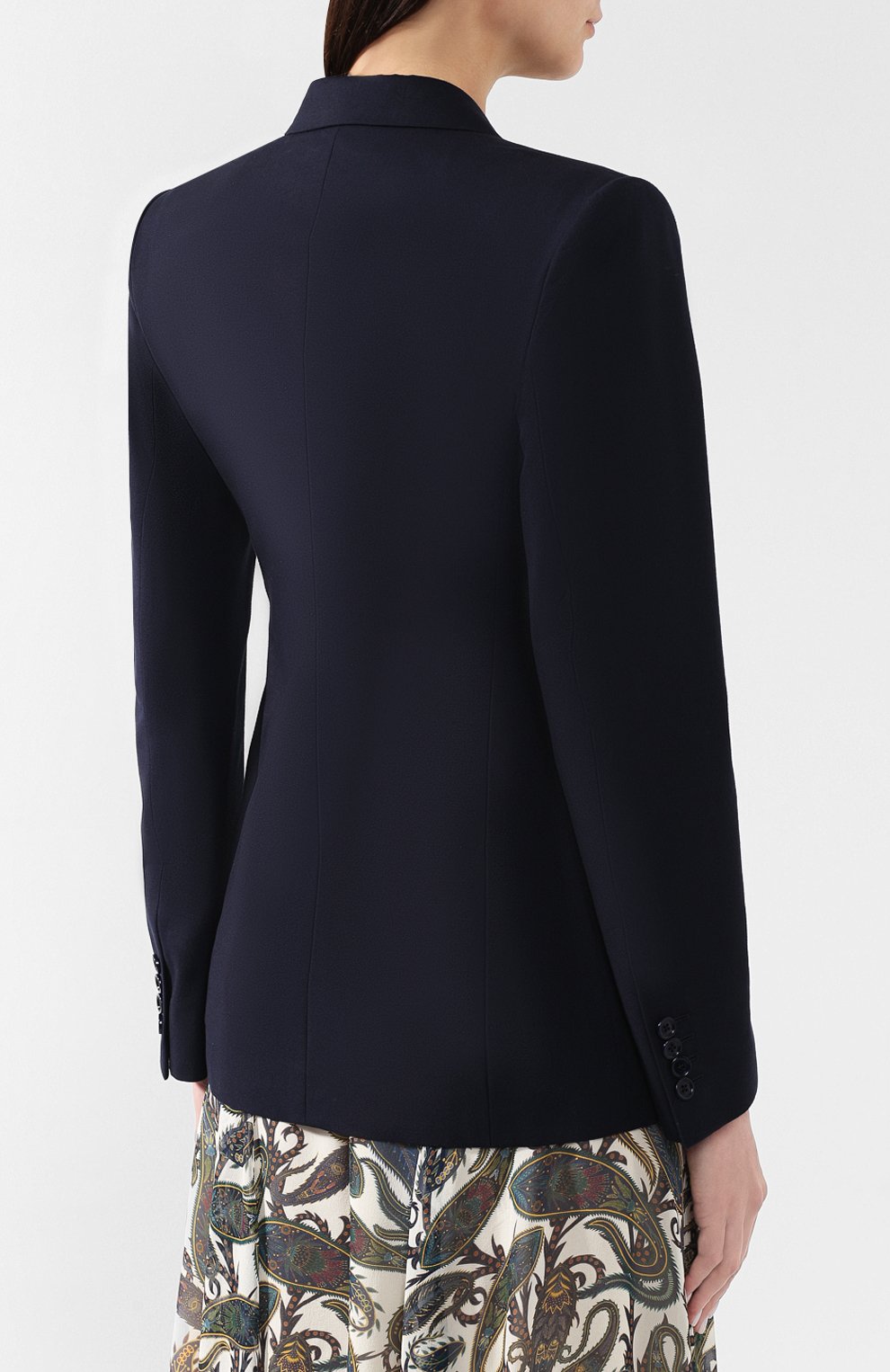 Жакет из смеси хлопка и шерсти DRIES VAN NOTEN, арт. 191-10406-7286, фото 4