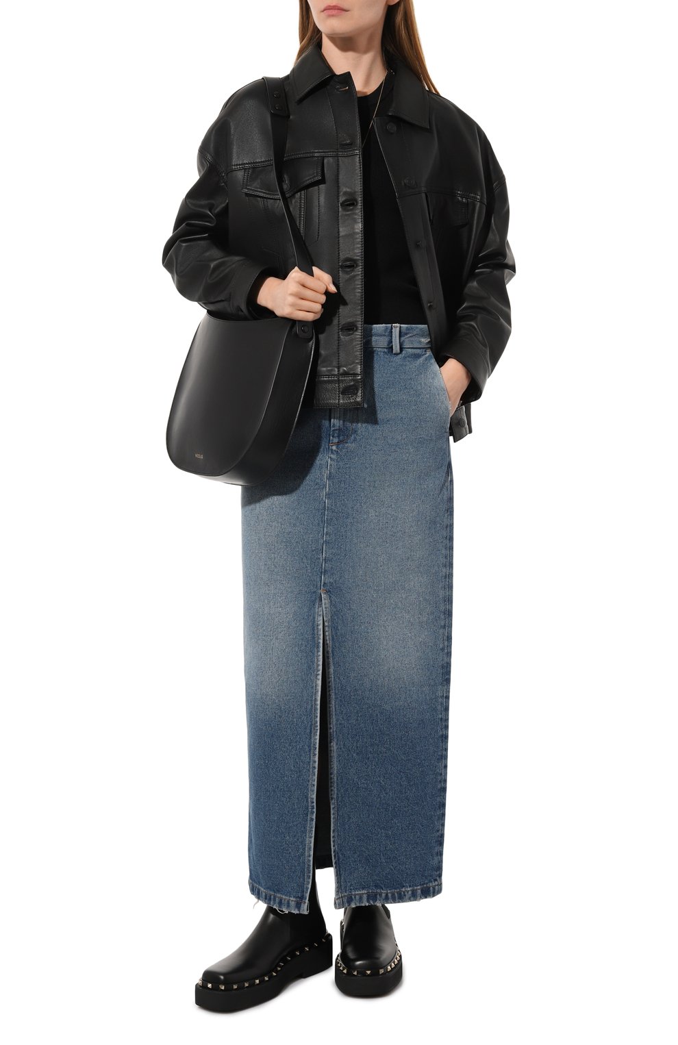 Кожаные ботинки m-way VALENTINO, арт. 3W2S0HE0RPX, фото 2