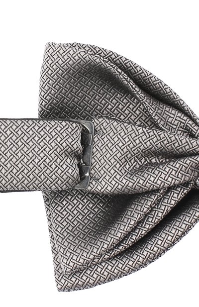 Шелковый галстук-бабочка LANVIN, арт. 11504/B0W TIE, фото 3