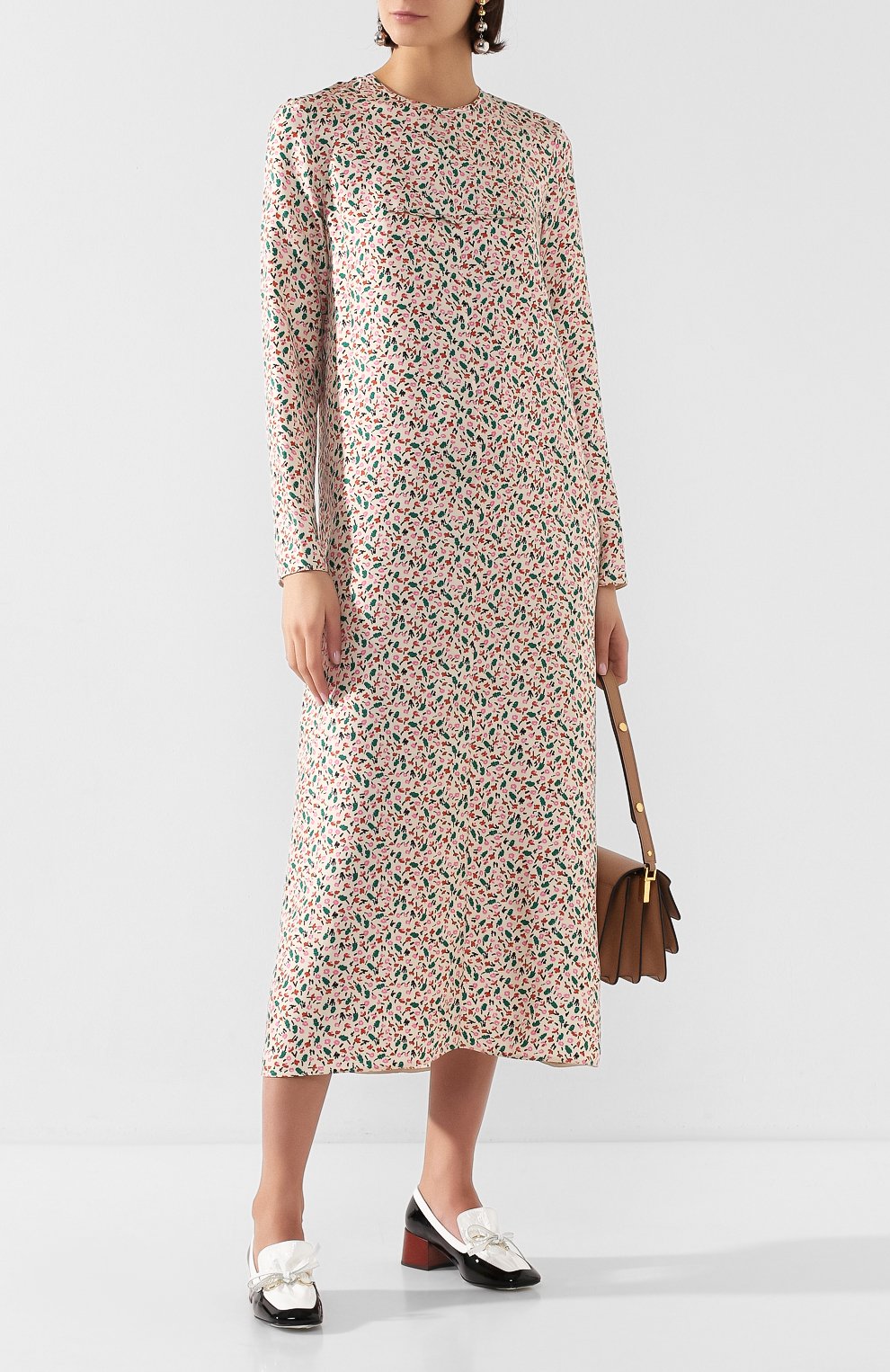 Шелковое платье MARNI, арт. ABMA0062A3/TSF29, фото 2