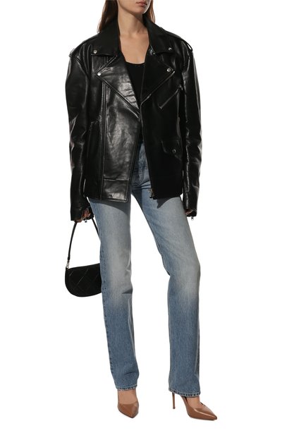 Кожаные туфли gianvito 105 GIANVITO ROSSI темно-бежевого цвета по цене 89950 руб., арт. G28470.15RIC.NAPPRAL, фото 2 Кожаные туфли gianvito 105 GIANVITO ROSSI, арт. G28470.15RIC.NAPPRAL, фото 2